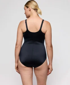 Dames body blauw
