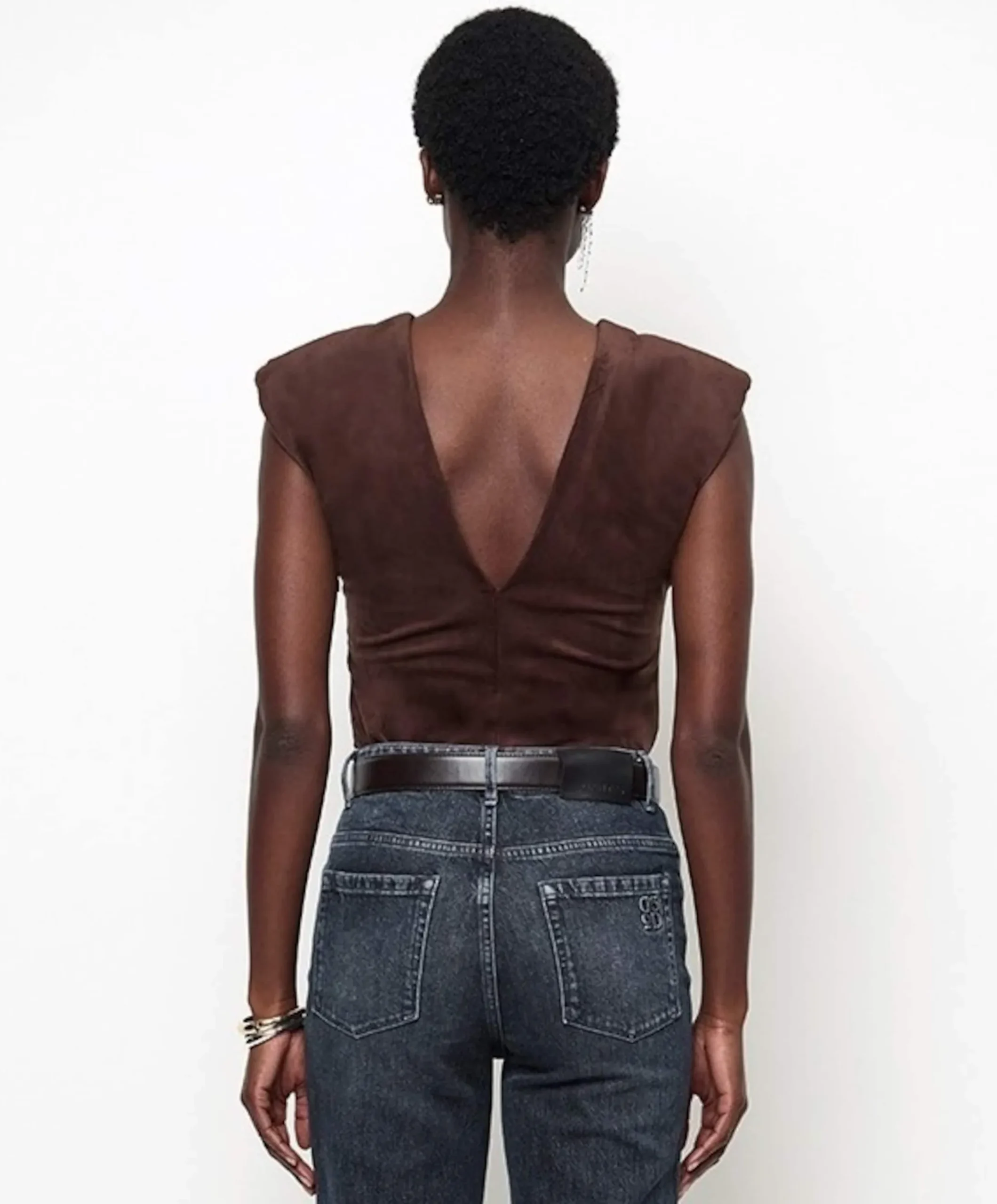 Dames body bruin
