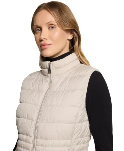 Dames bodywarmer beige