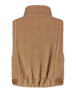 Dames bodywarmer beige