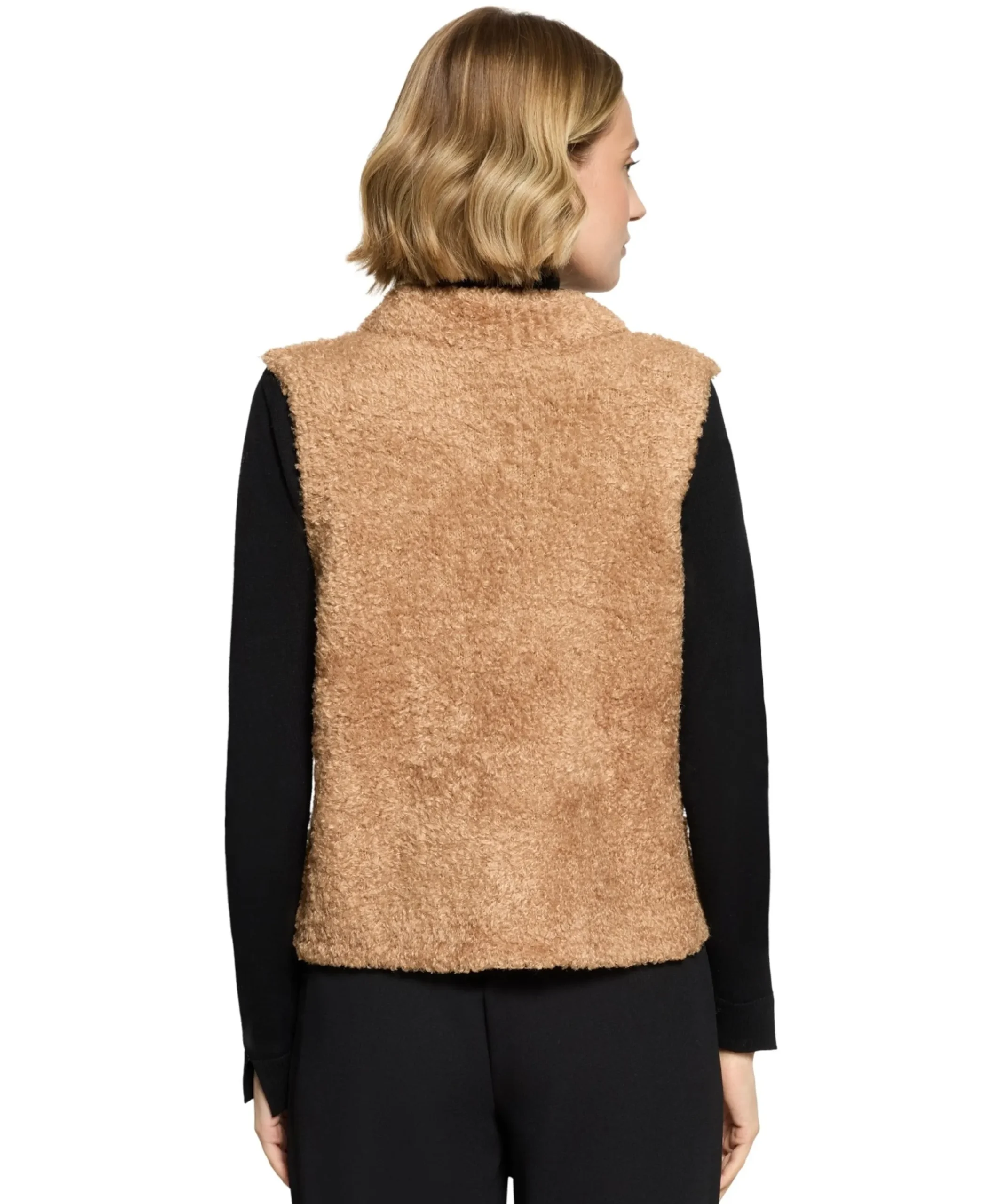 Dames bodywarmer beige
