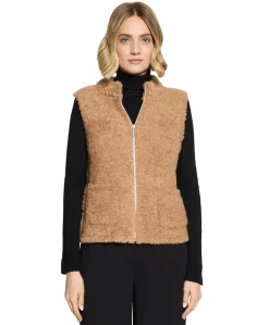 Dames bodywarmer beige