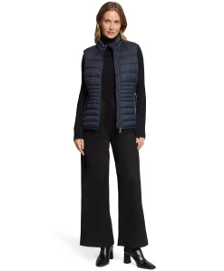 Dames bodywarmer blauw