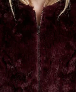 Dames bodywarmer bordeaux