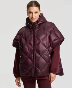 Dames bodywarmer bordeaux