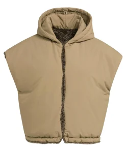 Dames bodywarmer bruin