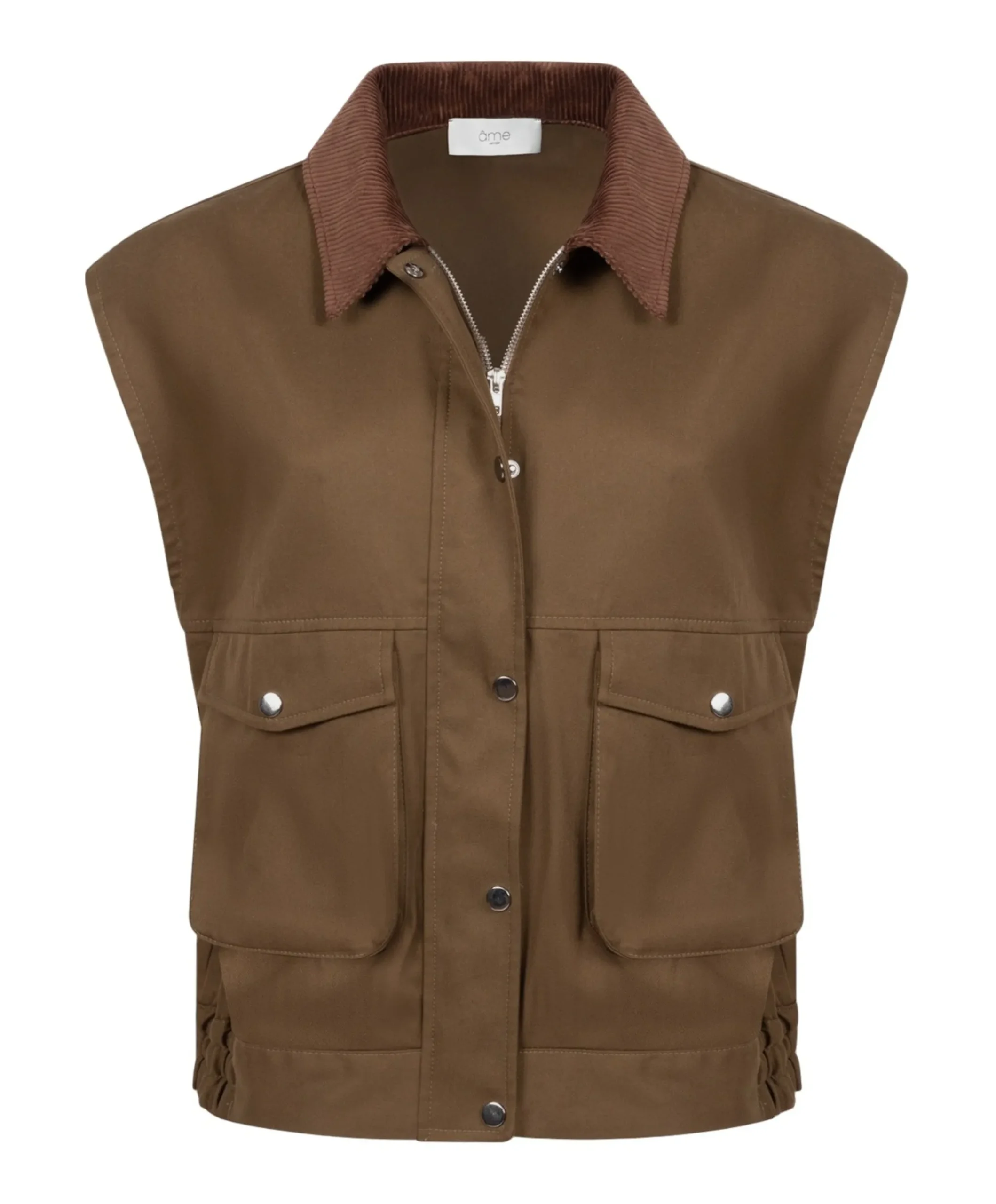 Dames bodywarmer groen