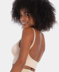 Dames bralette beige