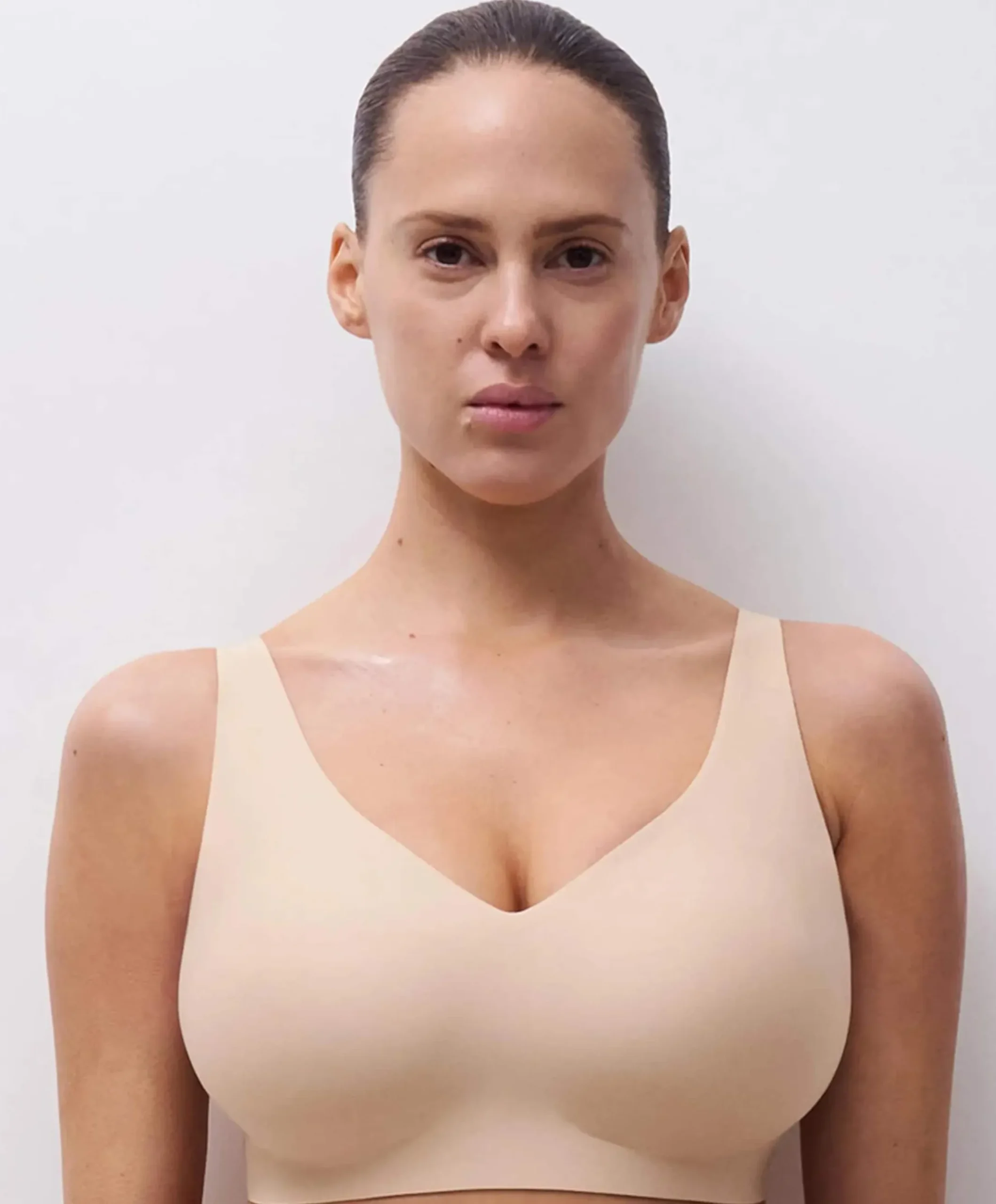 Dames bralette beige