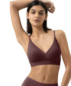 Dames bralette bordeaux