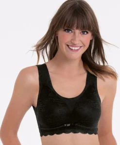Dames bralette zwart