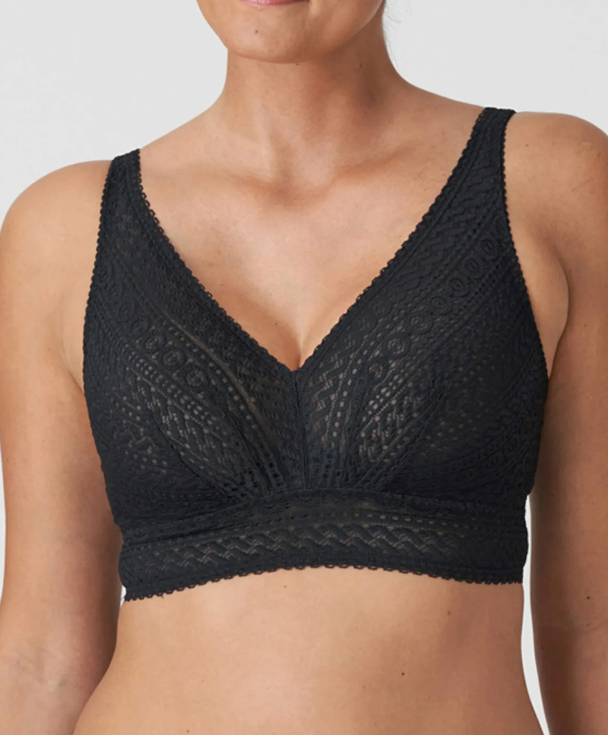 Dames bralette zwart