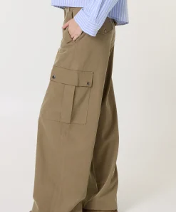 dames broek beige