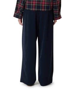 dames broek blauw