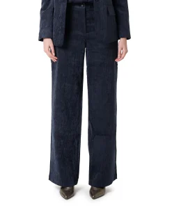 Dames broek blauw