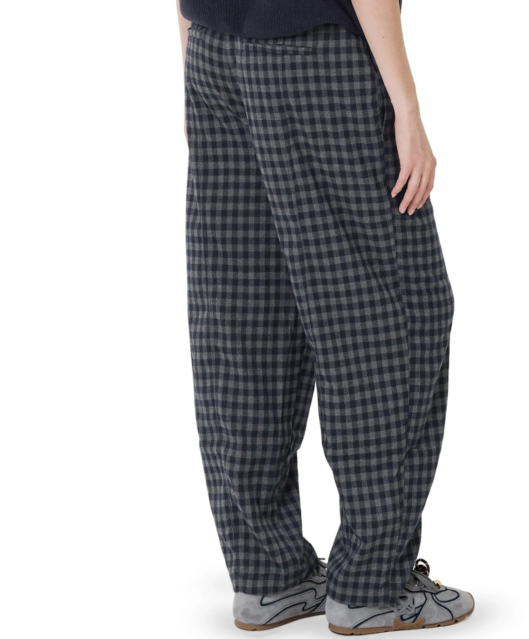 dames broek blauw