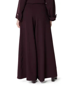 dames broek bordeaux