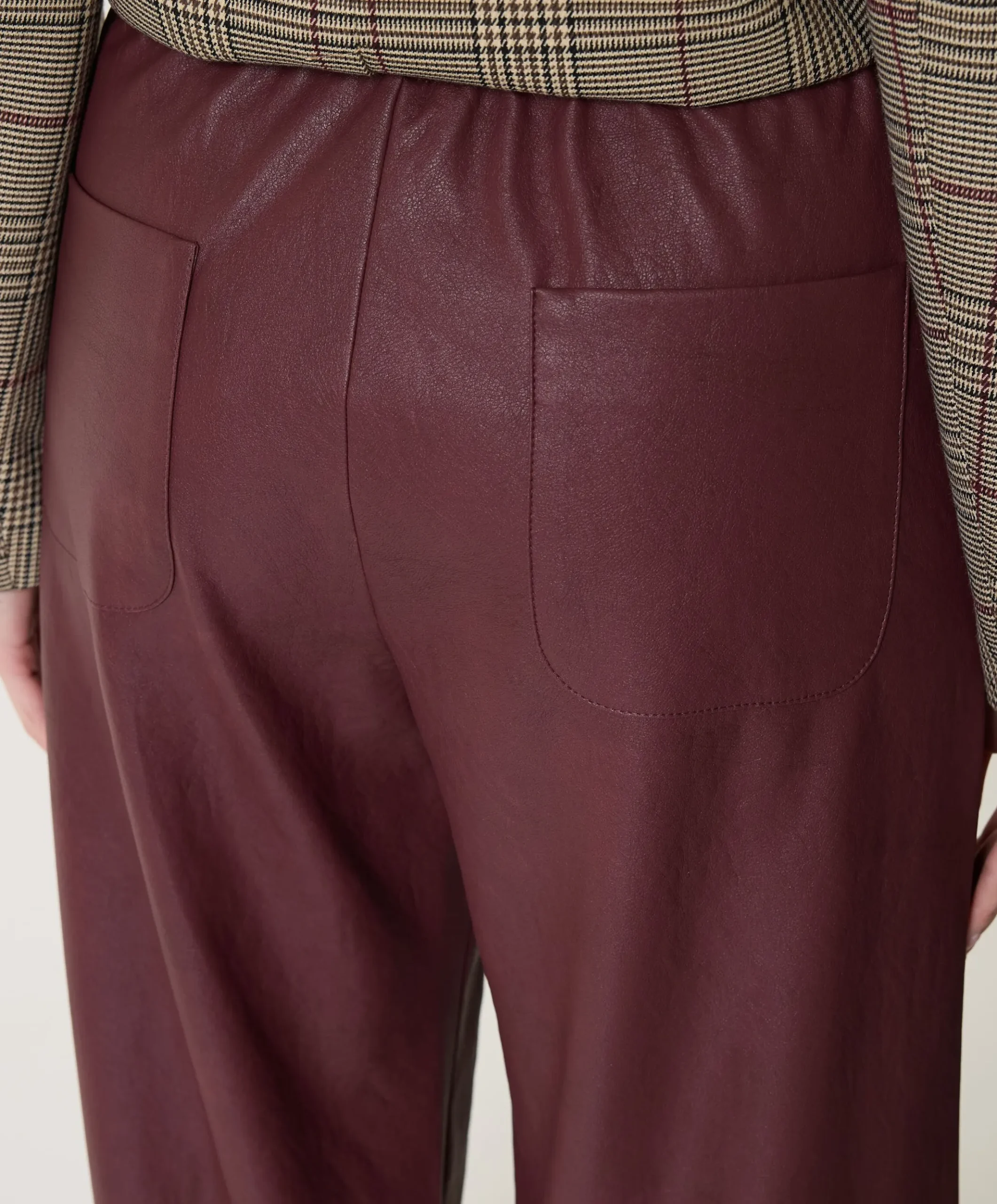 dames broek bordeaux