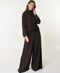 dames broek bruin