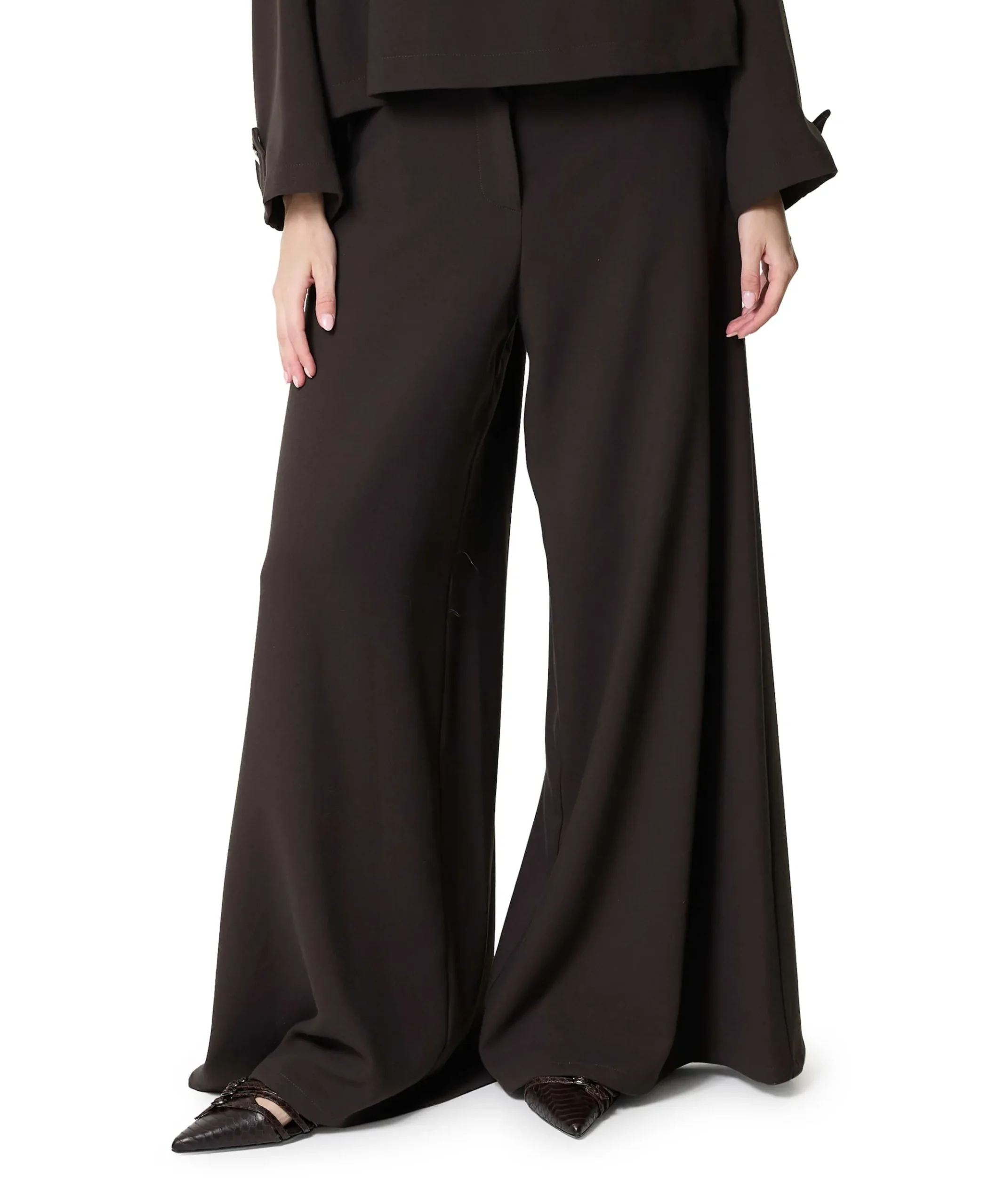 dames broek bruin