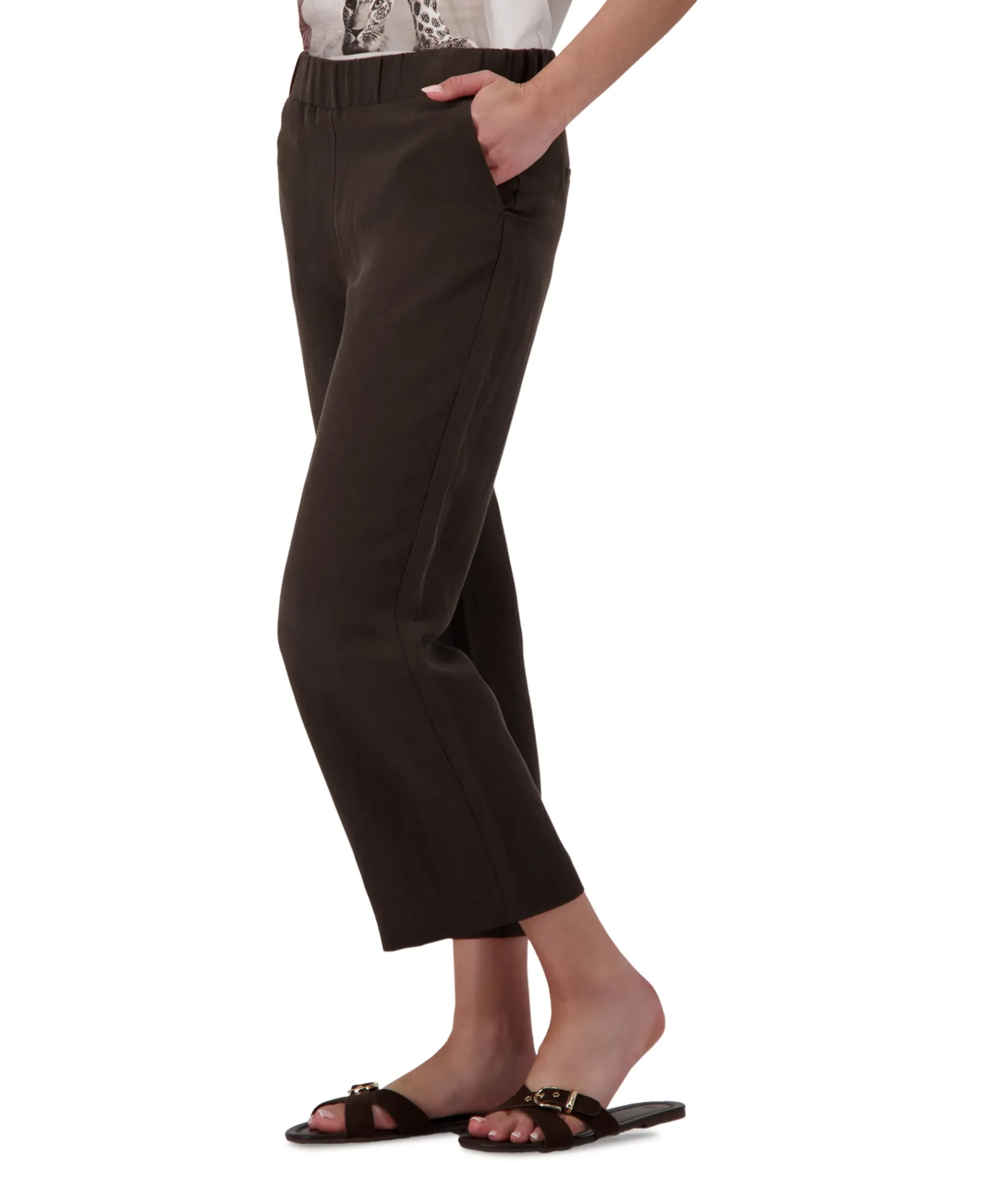 dames broek bruin