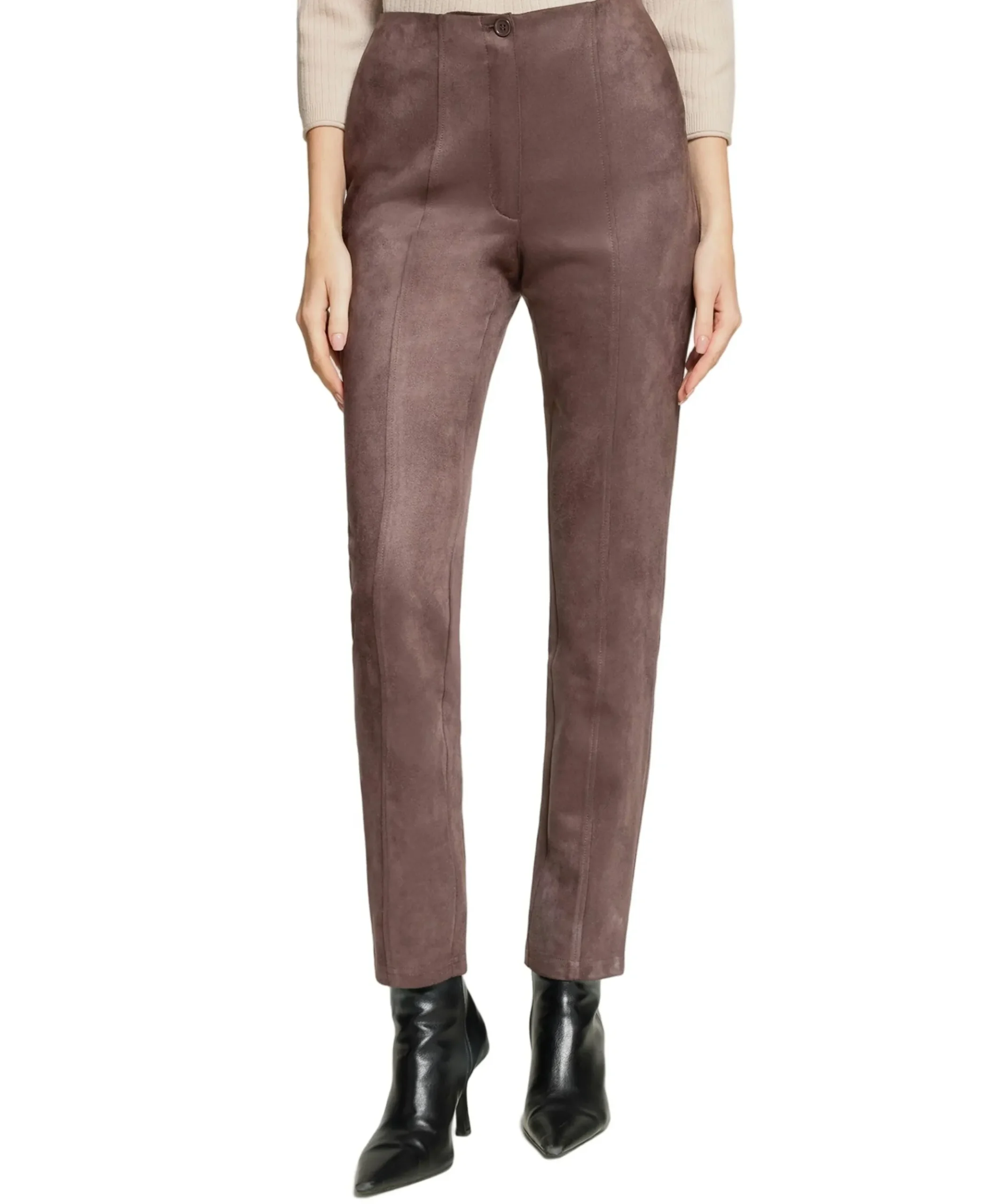 7/8 dames broek bruin