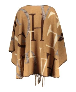 Dames cape beige