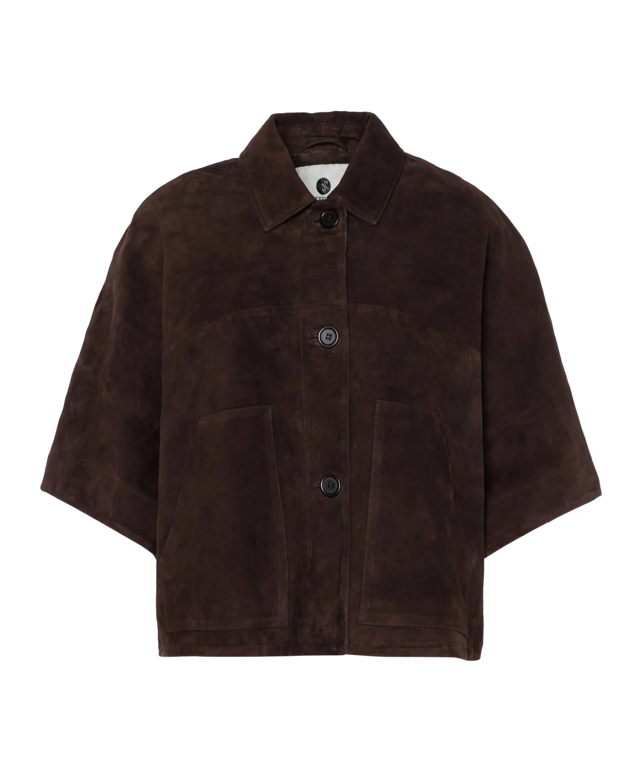 Dames cape bruin