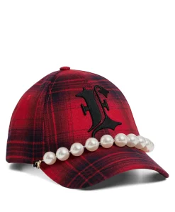 Dames cap rood