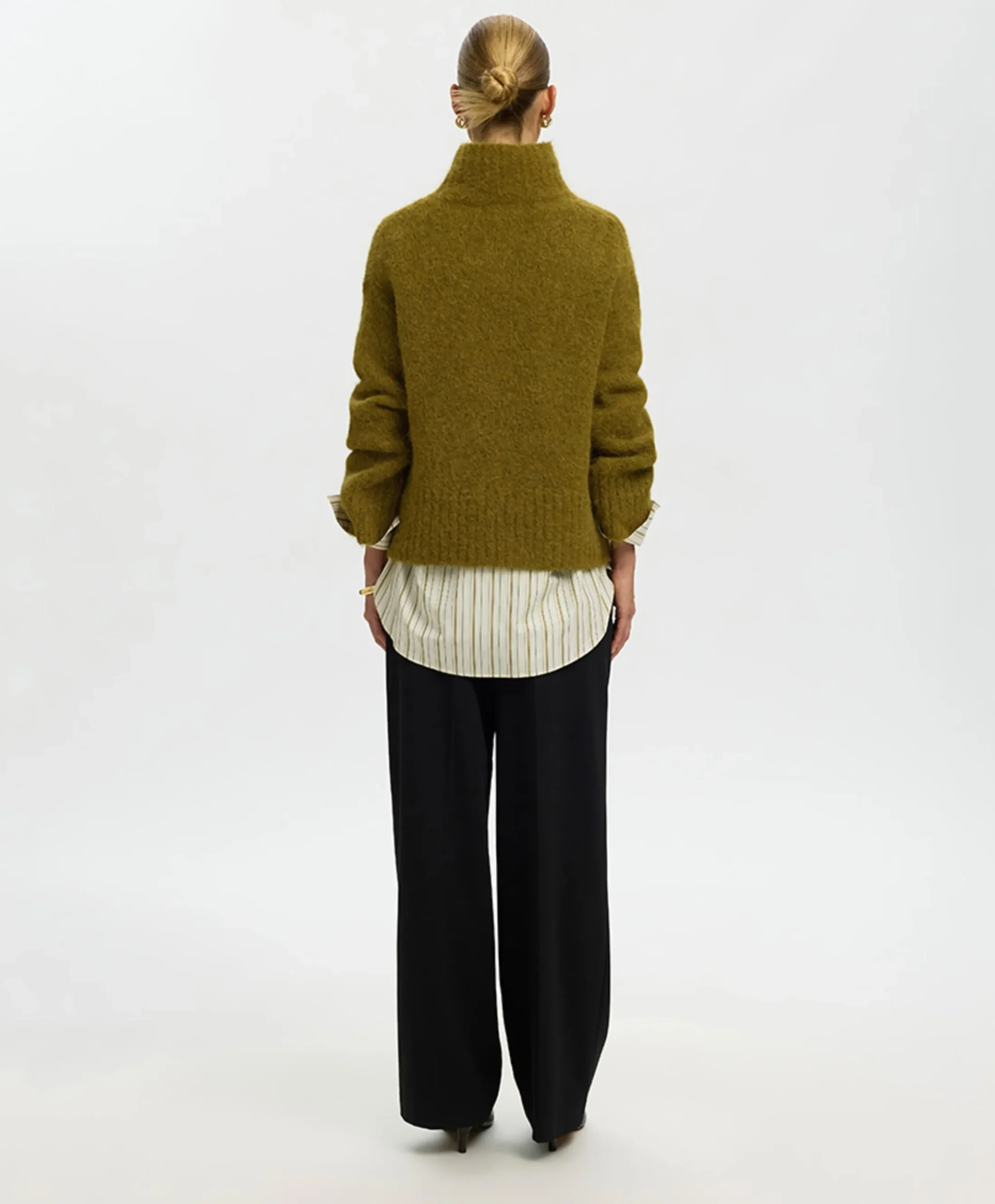 Dames coltrui groen