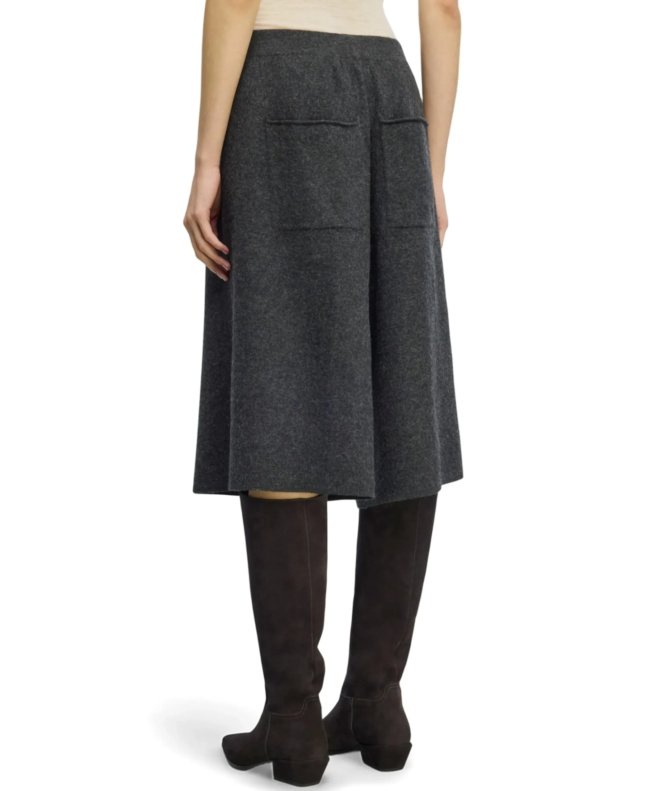 Dames culotte grijs