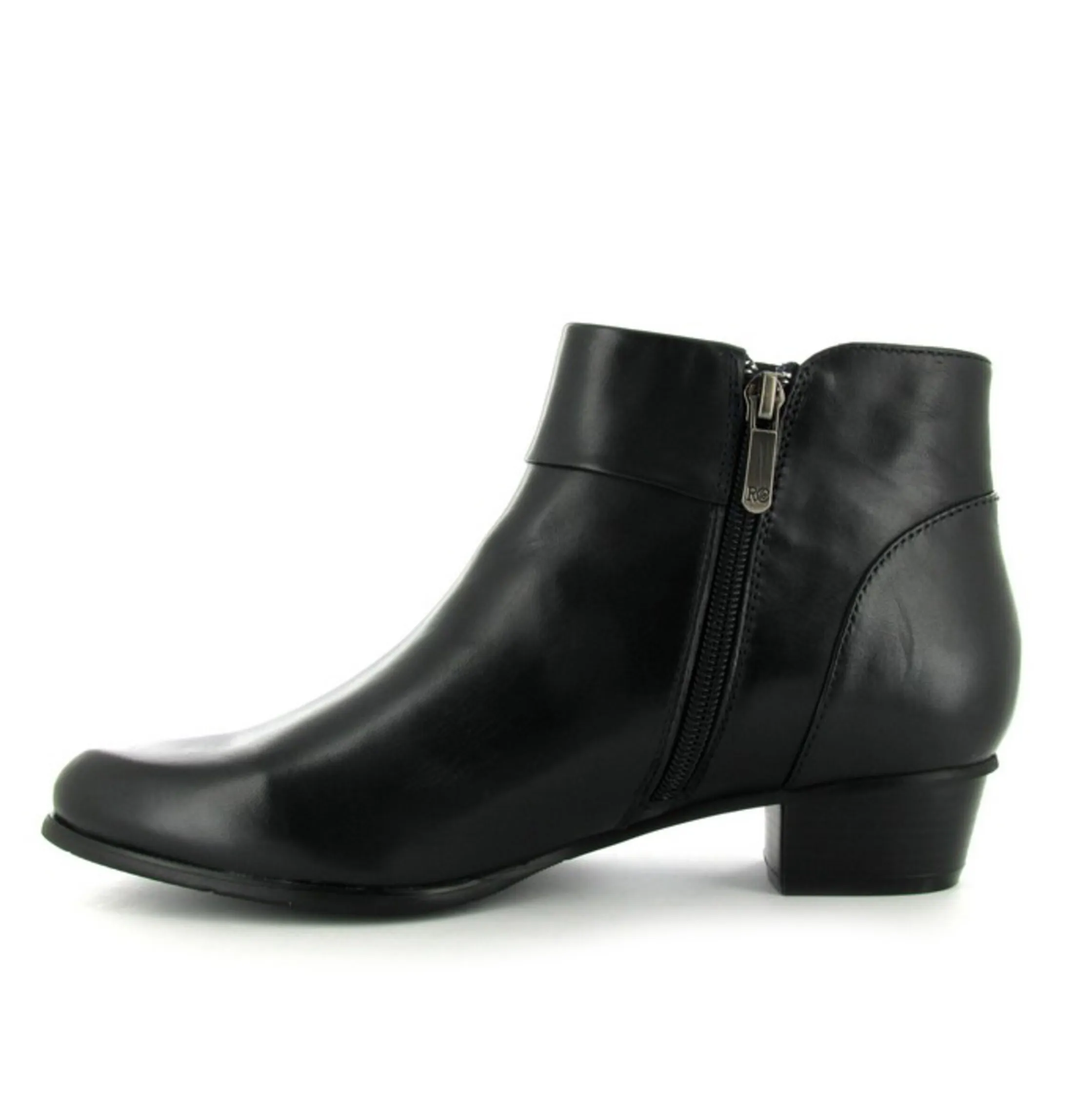 dames enkellaarzen blauw