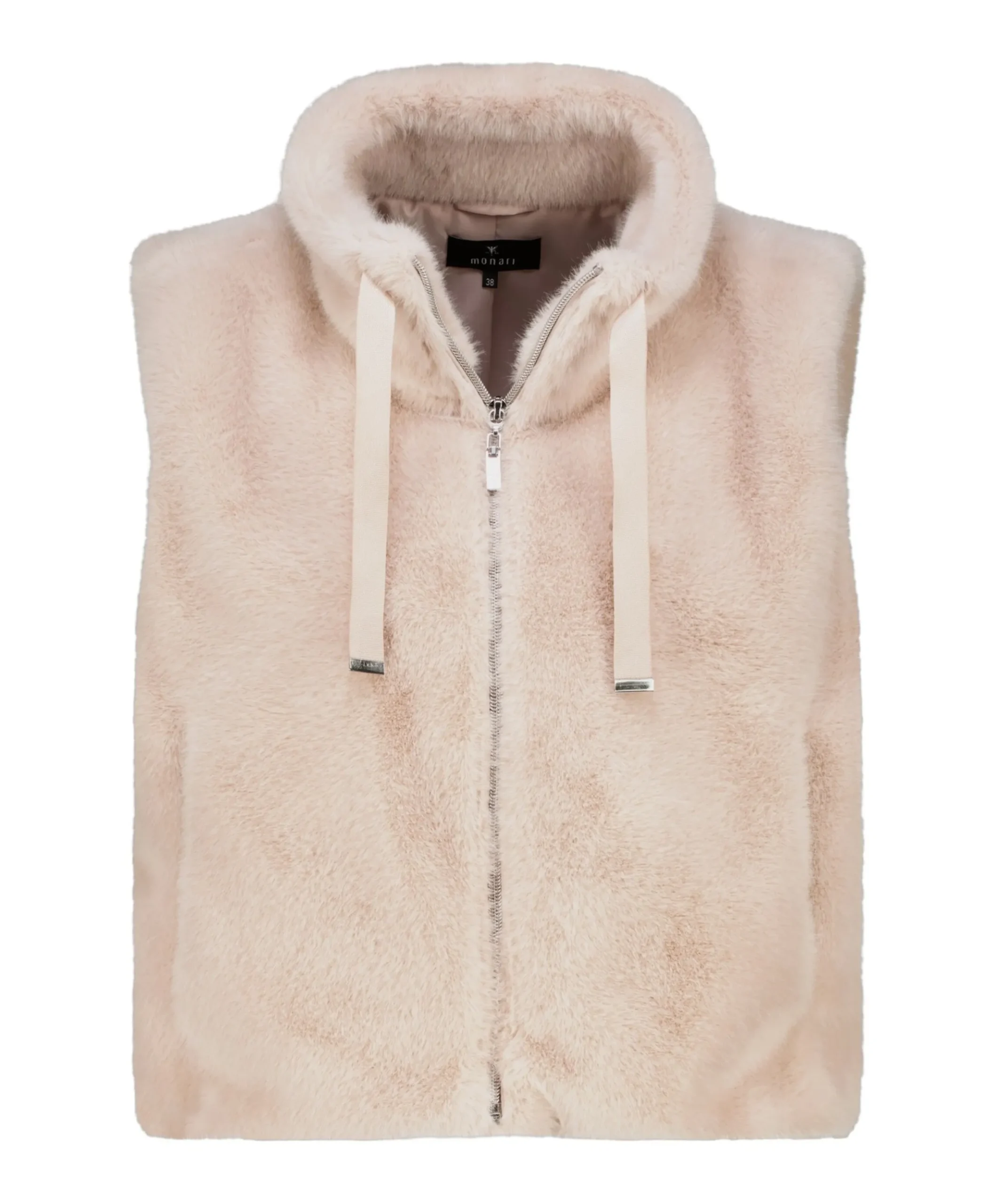 Dames gilet beige
