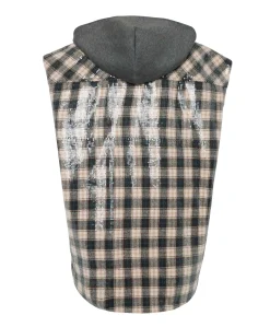 Dames gilet beige