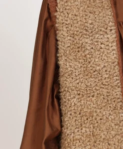 Dames gilet beige