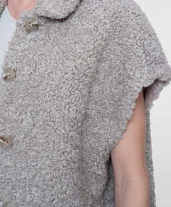 Dames gilet beige