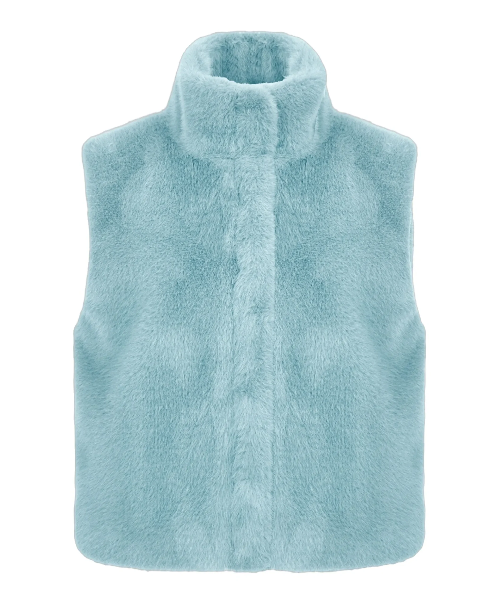 Dames gilet blauw