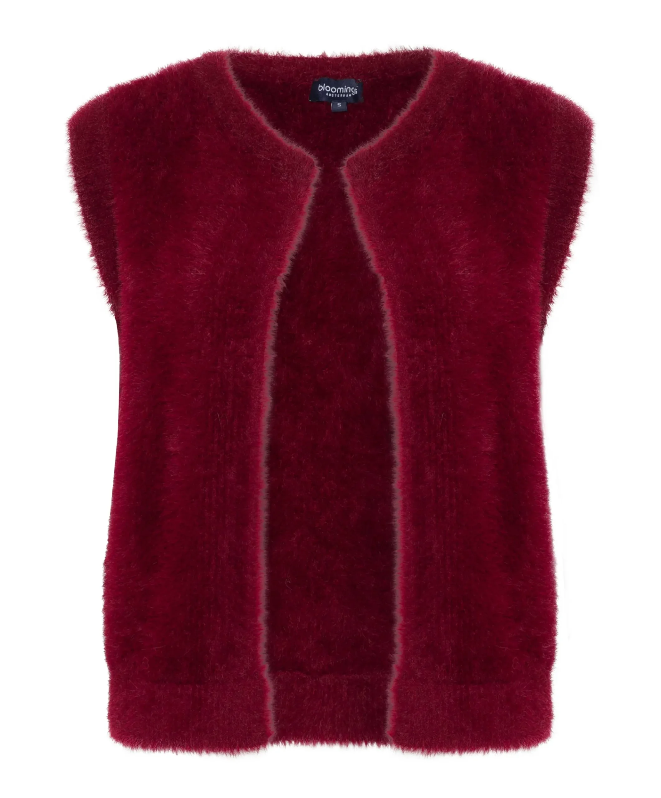Dames gilet bordeaux