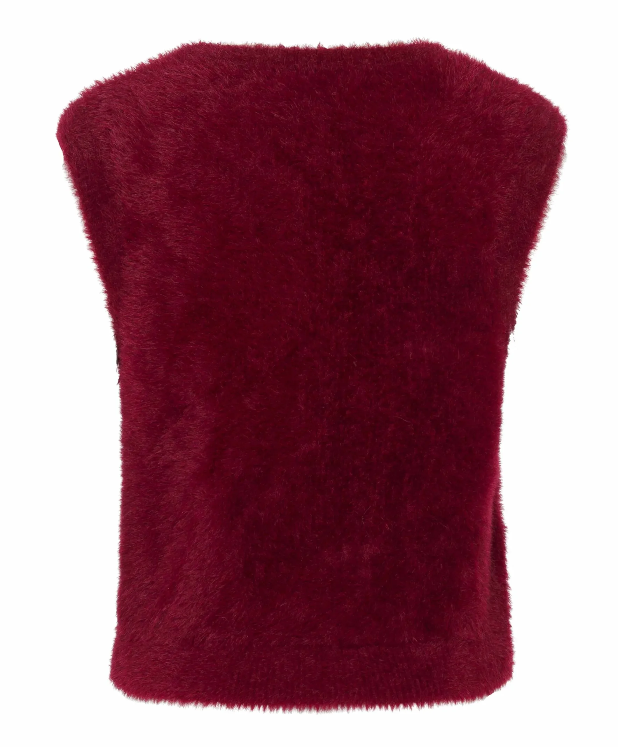 Dames gilet bordeaux