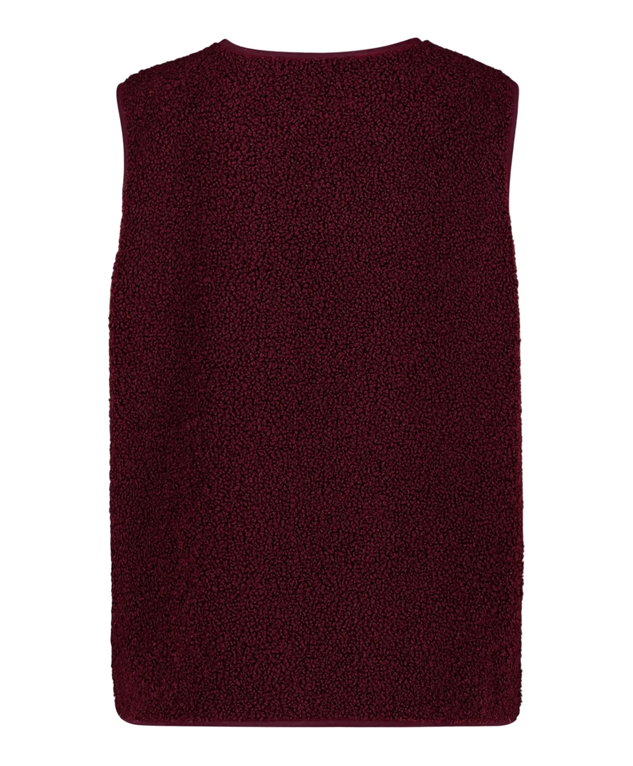 Dames gilet bordeaux