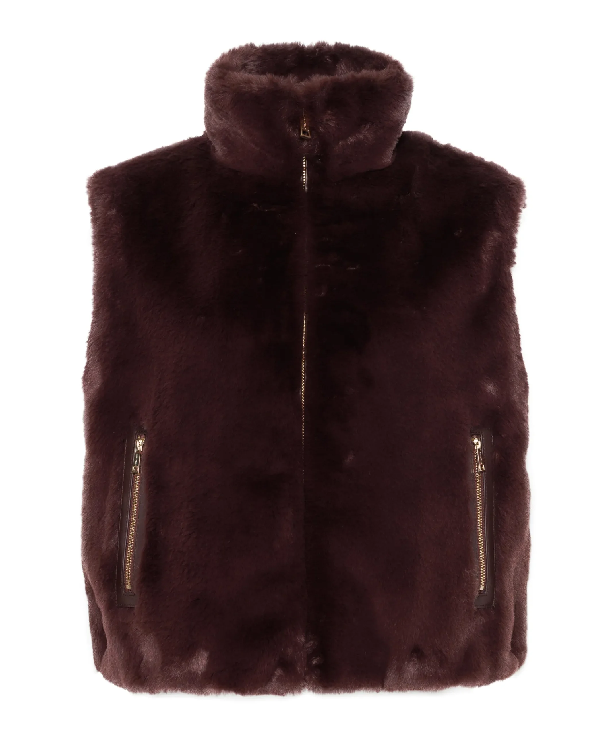 Dames gilet bordeaux