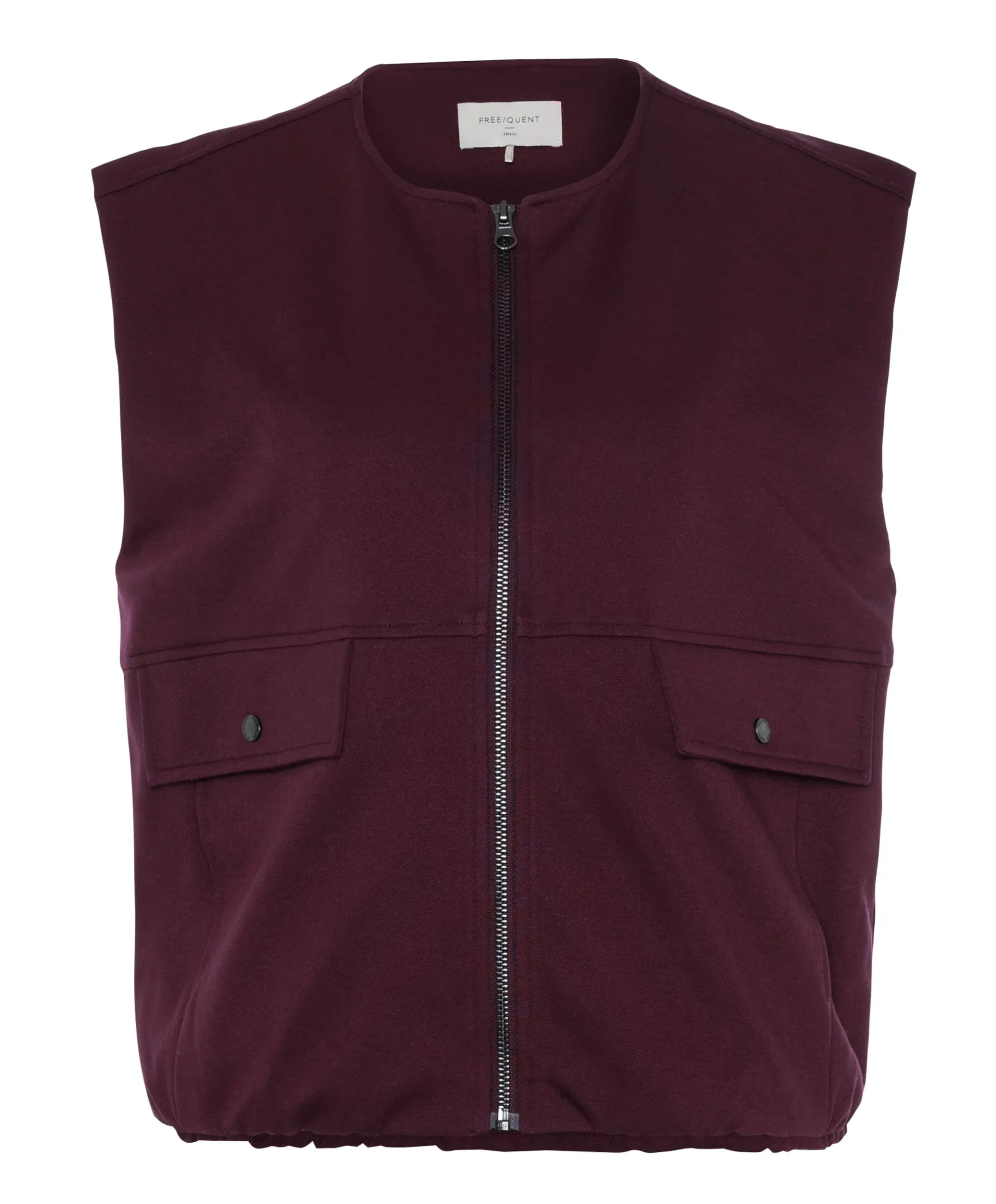 Dames gilet bordeaux
