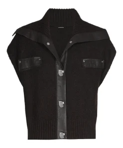 Dames gilet bruin
