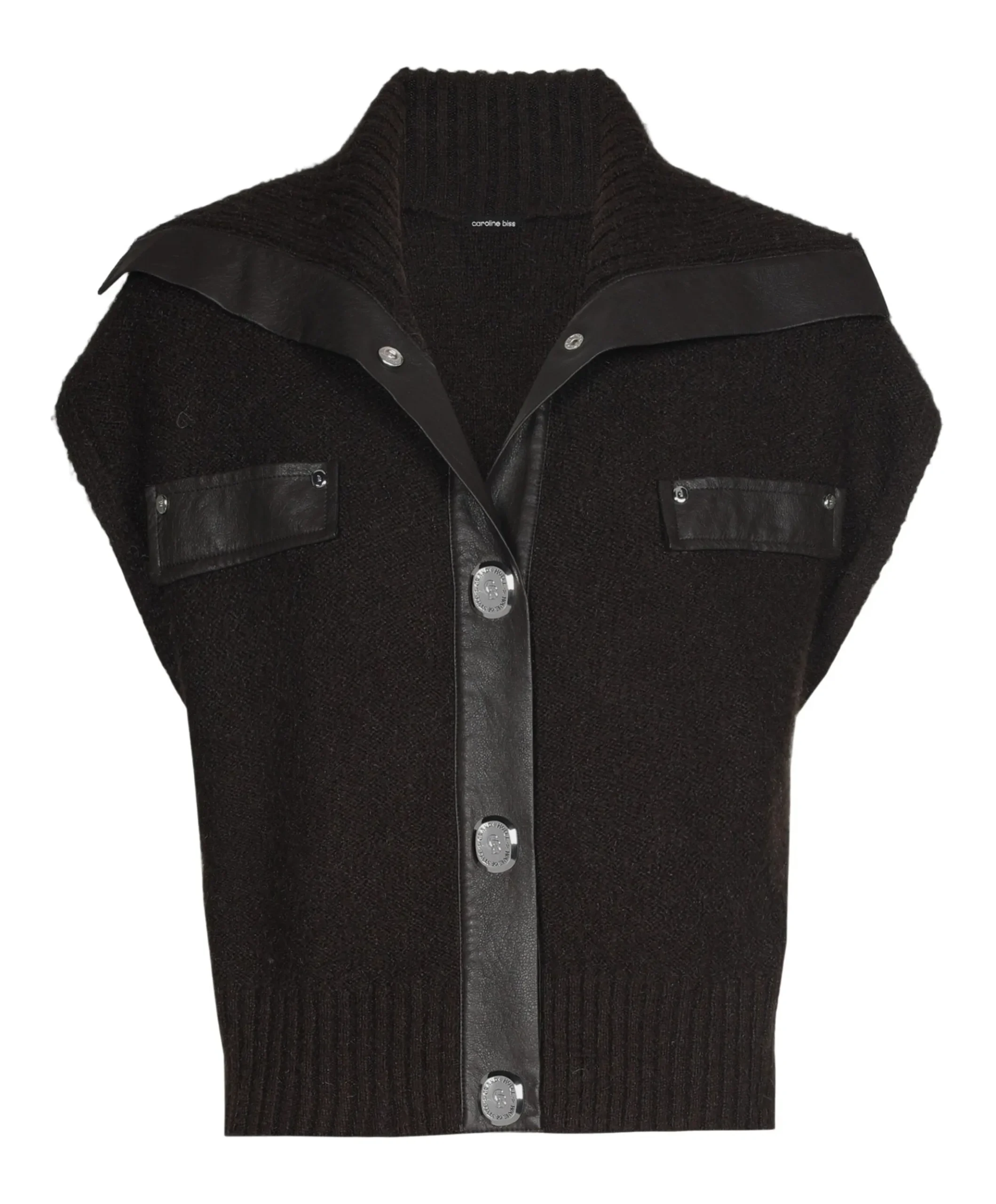 Dames gilet bruin