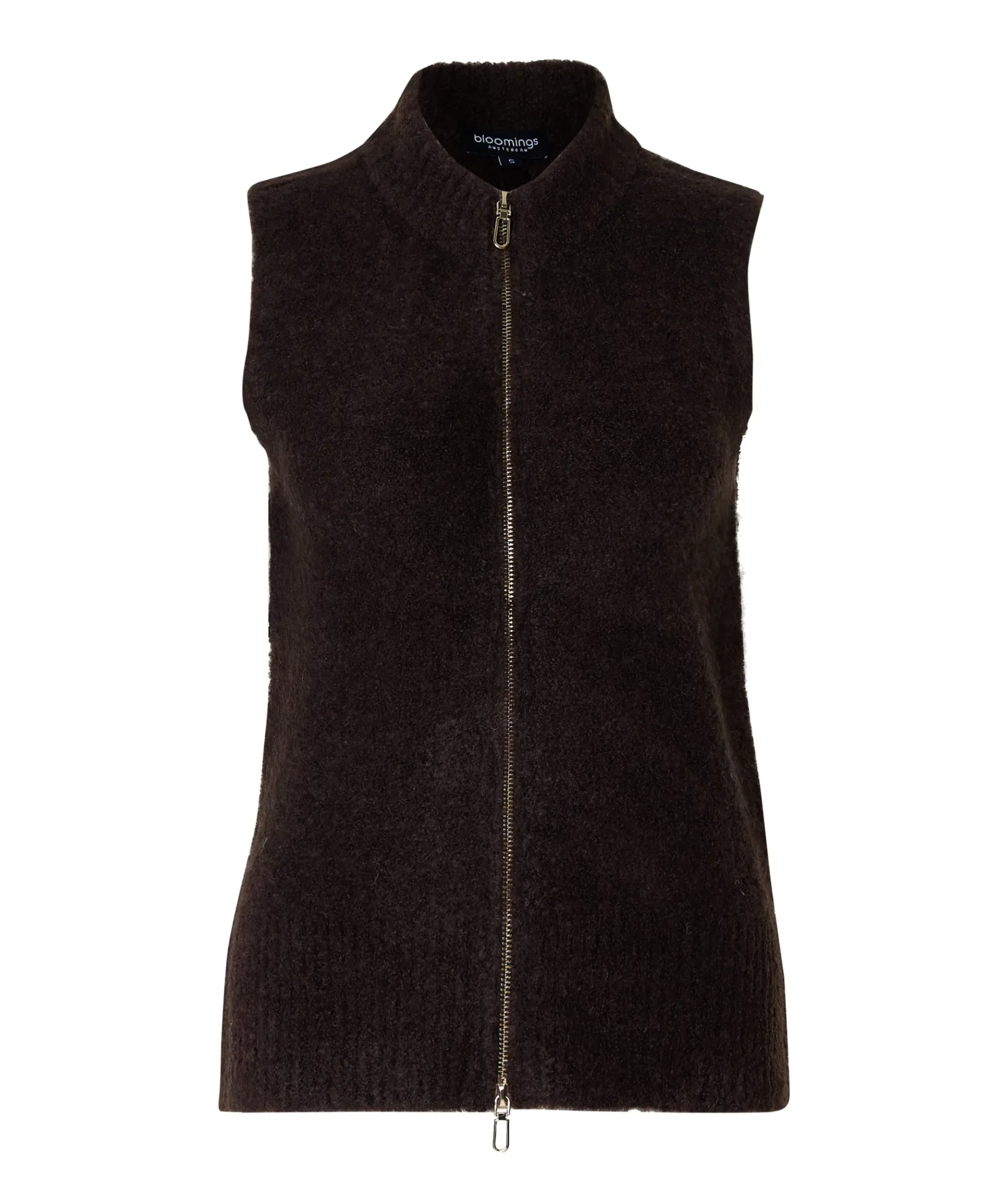 Dames gilet bruin