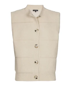 Dames gilet ecru