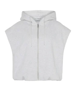Dames gilet grijs