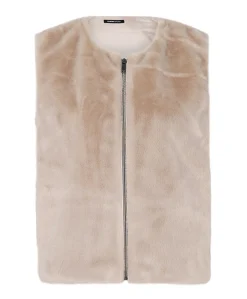 Dames gilet grijs