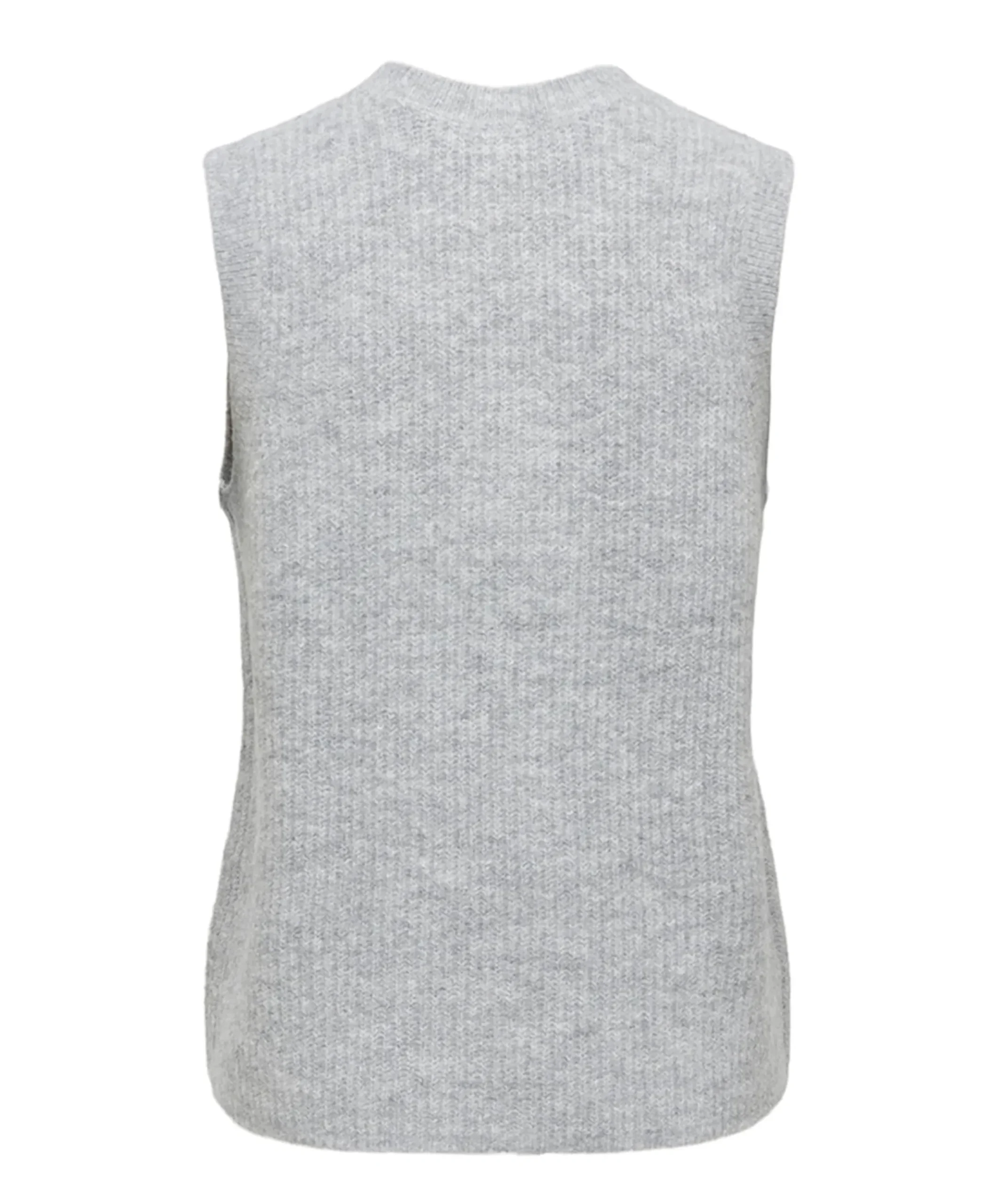 Dames gilet grijs