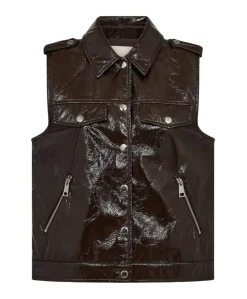 Dames gilet grijs